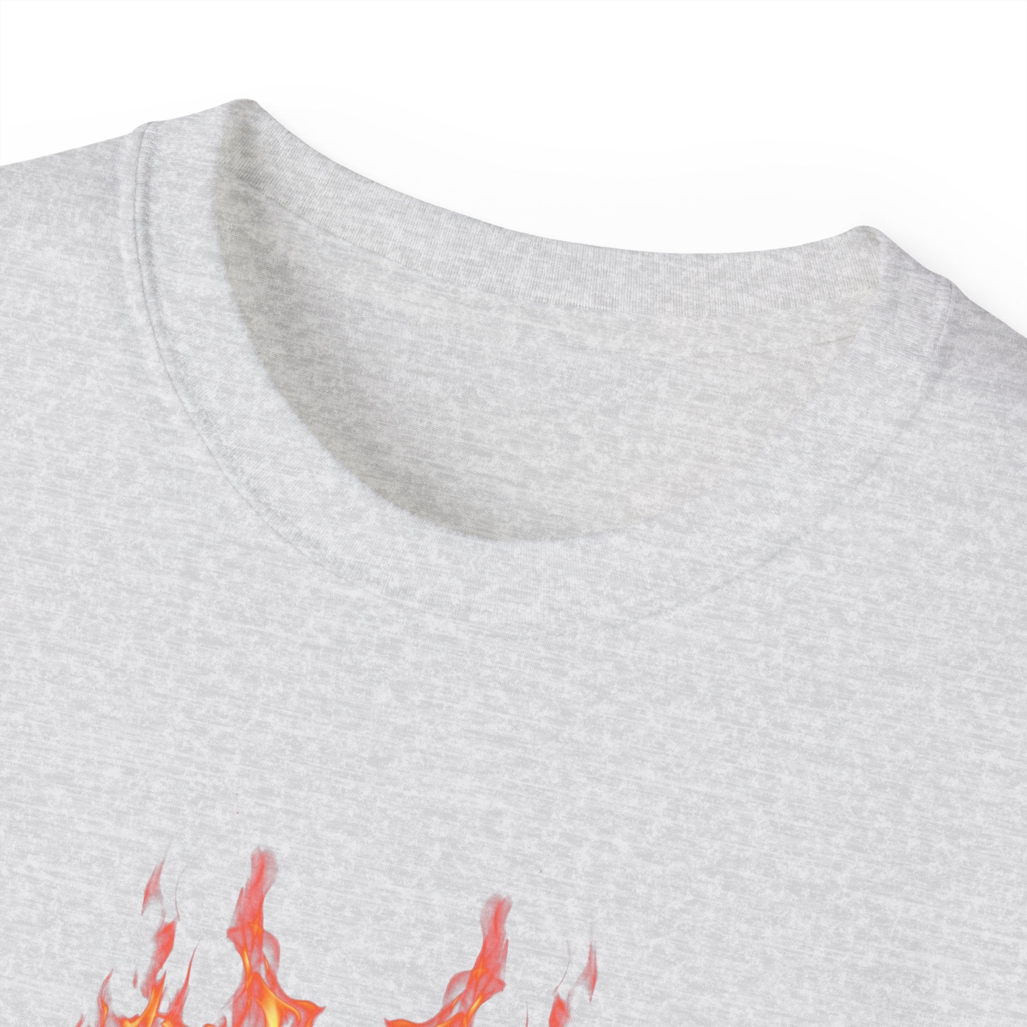 Dumpster Fire - Unisex T-Shirt (Front) - Damned Threads